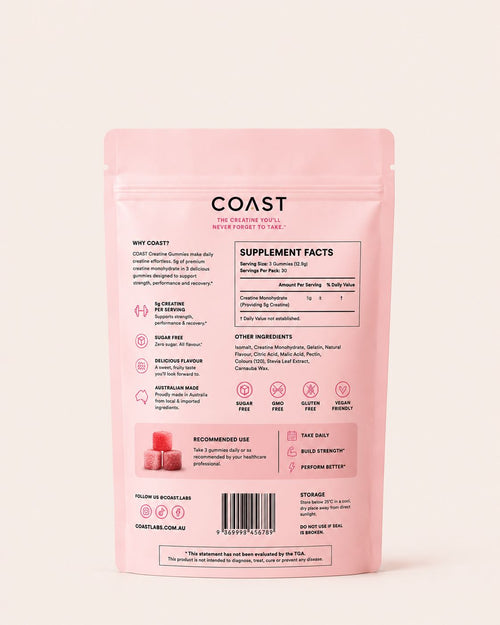 Coast Creatine Gummies